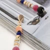 Adorne Multi Bead Drop Earring