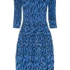 Alquema 3/4 Sleeve Smash Pocket Dress | Feather Tip