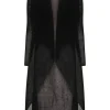 Alquema Collare Coat | Black