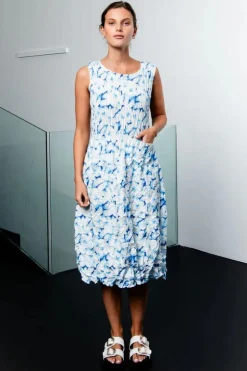 Alquema Smash Pocket Dress | Ocean Foam