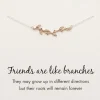 Branch Necklace | Rose Gold/Silver