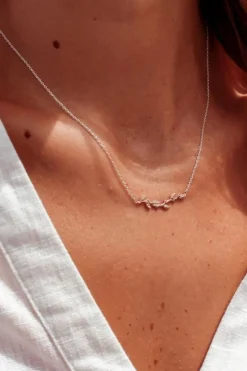 Branch Necklace | Rose Gold/Silver