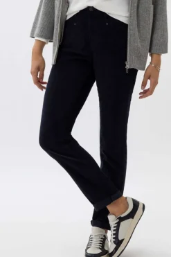 Brax Mary Corduroy Pant | Marine