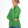Bridge & Lord Bianca Cropped Raglan Sleeve | Fern