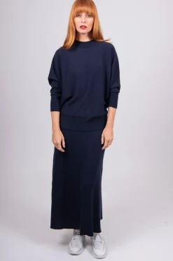 Bridge & Lord Dolman 3/4 Sleeeve Pullover | Navy