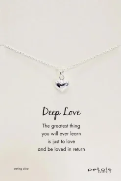 Deep Love Heart Necklace | Multi