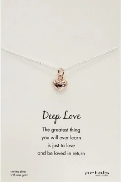 Deep Love Heart Necklace | Multi