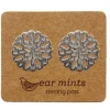 Ear Mints Brushed Filigree | Silver
