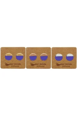 Ear Mints Dual Enamel & Plating | Very Peri/Rose Gold