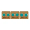 Ear Mints 9mm Enamel Stud | Sea Green/Rose Gold