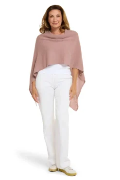Esperance & Co Cashmere Topper | Adobe