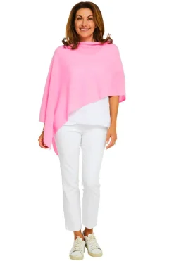Esperance & Co Cashmere Topper | Glam Pink