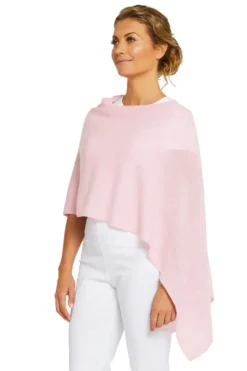 Esperance & Co Cashmere Topper | Pink Swirl
