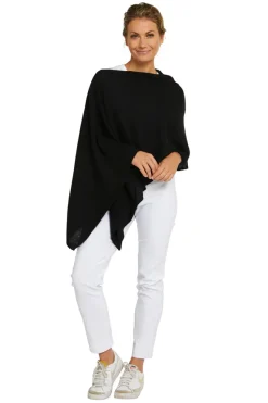 Esperance & Co Cashmere Topper | Ebony