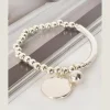 Essential Ball Disc Bracelet | Silver