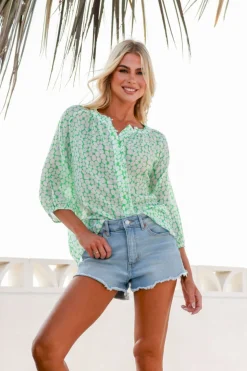 Fashion Express Berlin Spot Shirt | Green