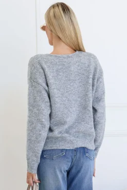 Fashion Express Camille Essential Cardi | Grey