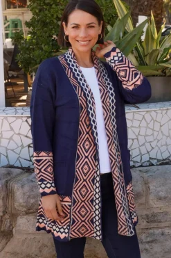 Fashion Express Danica Cardigan | Navy