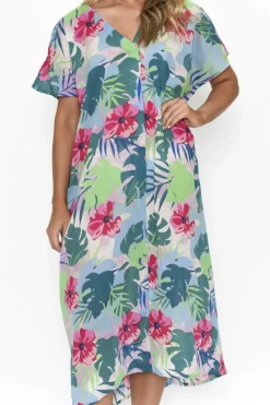 Fashion Express Frankie Kaftan Dress | Tropical