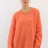 Fashion Express Frontier Wool Blend Jumper | Orange