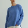 Fashion Express Frontier Wool Blend Jumper | Blue