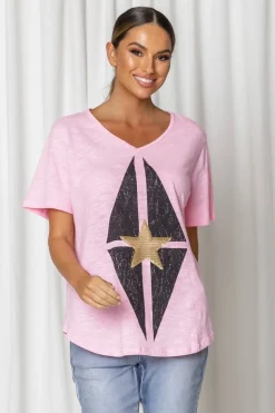 Fashion Express Havana Sequin Tee | Floss