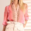 Fashion Express Moonshine Blouse | Watermelon