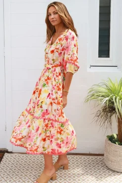 Fashion Express Nellie Midi Dress | Bloom