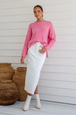 Fashion Express St Moritz Knit | Pink