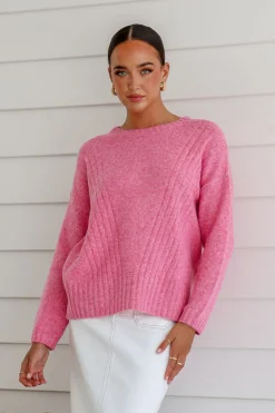 Fashion Express St Moritz Knit | Pink