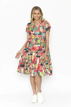 Fashion Express Thalia Tiered Dress | Pop Patch