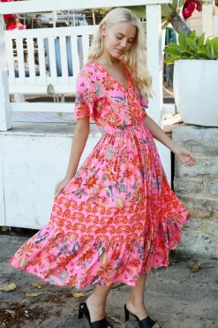 Fashion Express Winona Midi Dress | Beverly