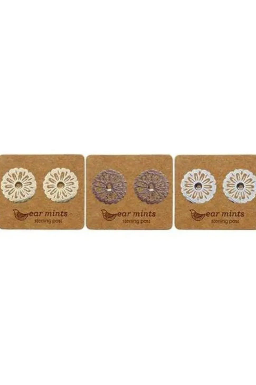 Filigree Flower Stud