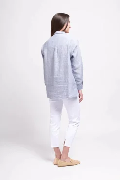 Foil High Roller Shirt | Chambray