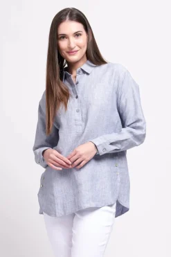 Foil High Roller Shirt | Chambray