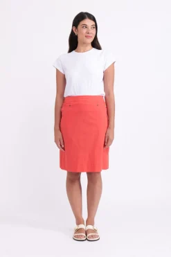 FOIL Tee Off Skirt | Papaya