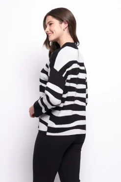 FOIL Zip Code Sweater | Mono Tiger