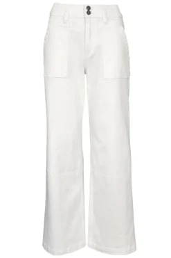 Gordon Smith Hudson Wide Leg Jean | Ivory