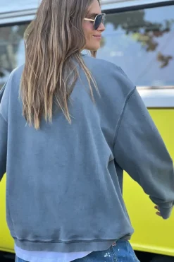 Hammill & Co Vintage Heart Sweat | Charcoal