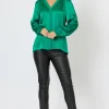 Hammock & Vine Leigh Wetlook Pant | Black