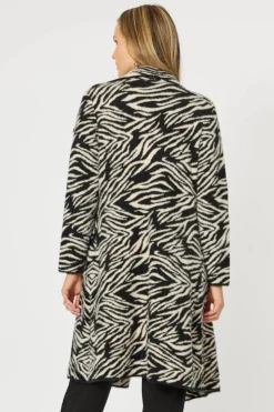 Hammock & Vine Serengeti Knit Jacket | Natural/Black