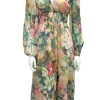 Isabella Dress | Pink/Green Foral