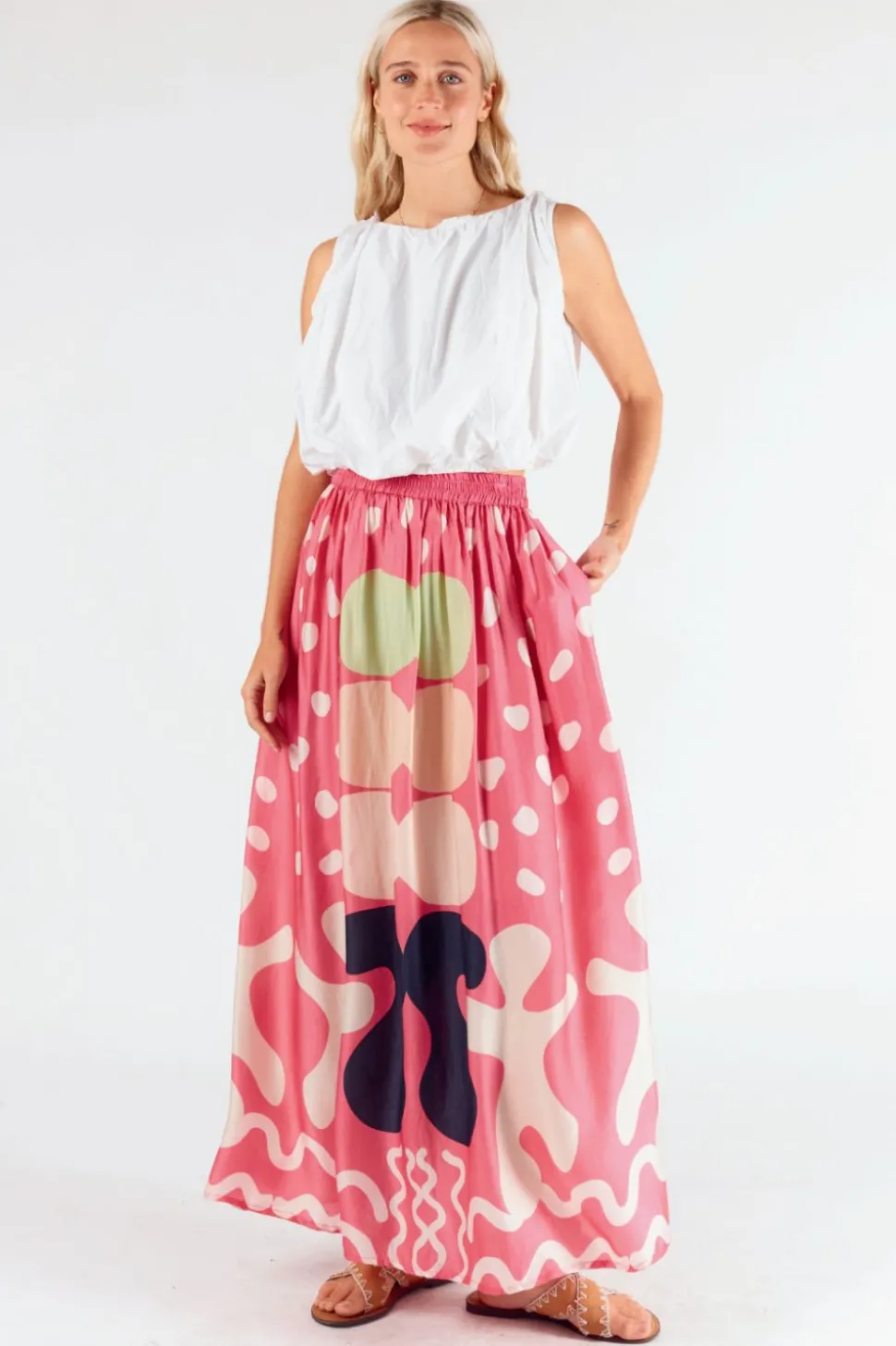 ITAMI Cali Skirt | Pink