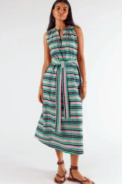 ITAMI Florencia Sleeveless Kaftan | Multi