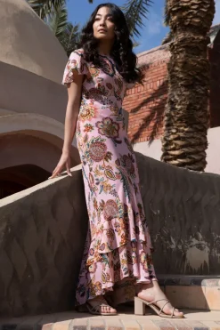 Kachel Camila Dress | Celestial Rose