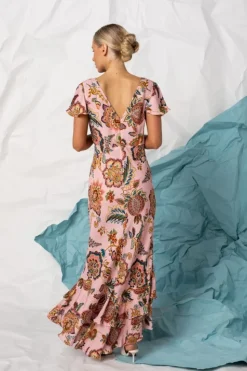 Kachel Camila Dress | Celestial Rose