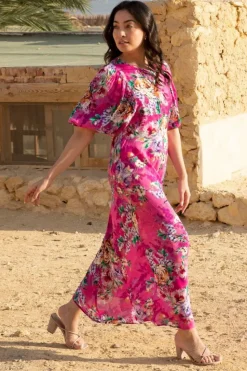 Kachel Rebecca Dress | Rose Romance