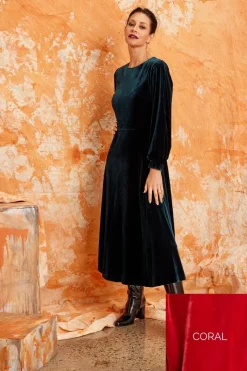 Kamare Hana Dress | Coral