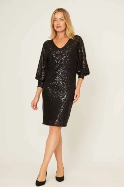 La Strada Phoebe Bling Dress | Black