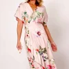 La Strada Vesper Wrap Dress | Pink Floral